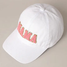 Load image into Gallery viewer, PREORDER: Mama Chenille Letter Patch Baseball Cap in Five Colors
