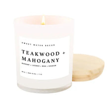 Load image into Gallery viewer, White Jar Soy Candles in Various Scents
